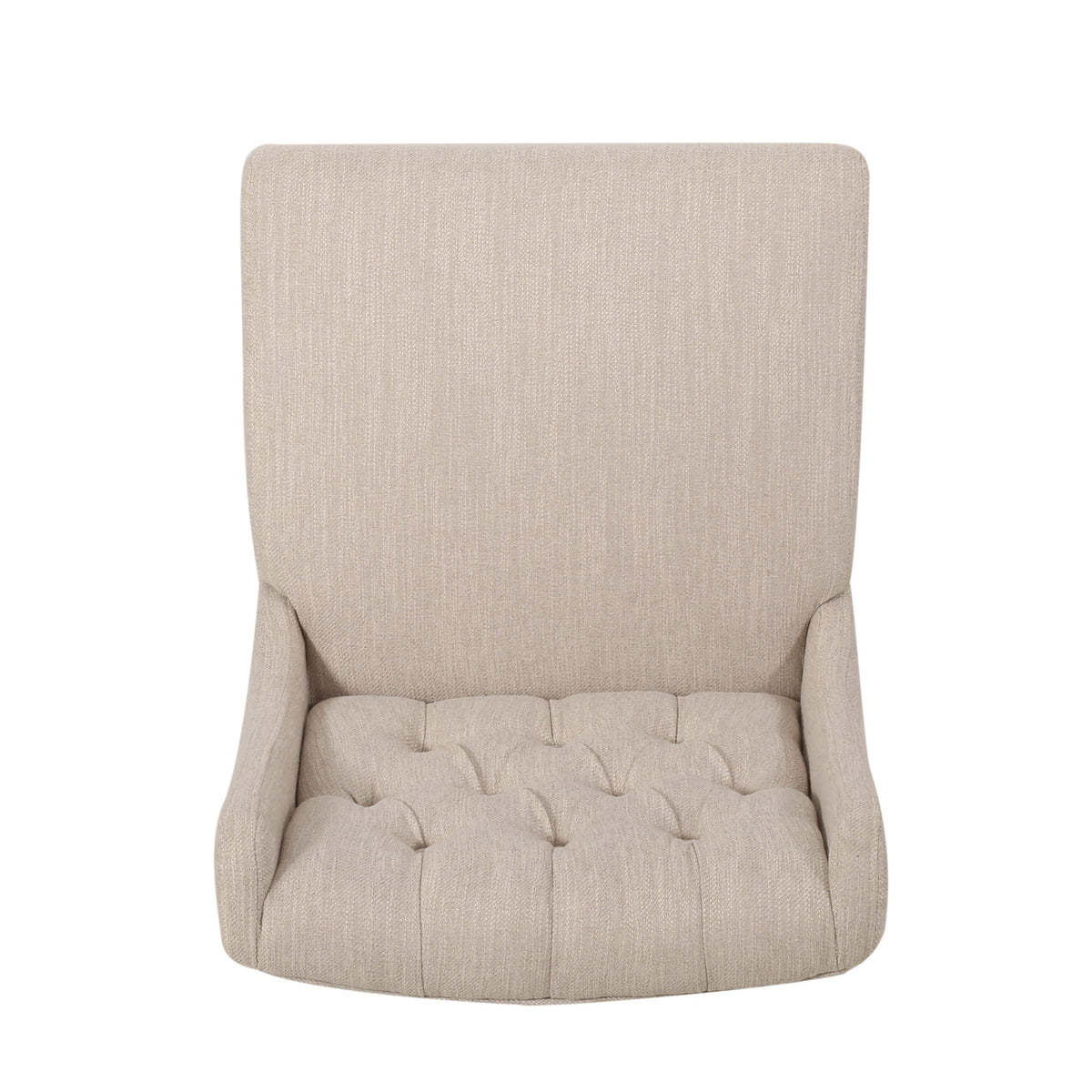 Upholstered Barstool with Button Tufted Wing Back - Multiple Colors