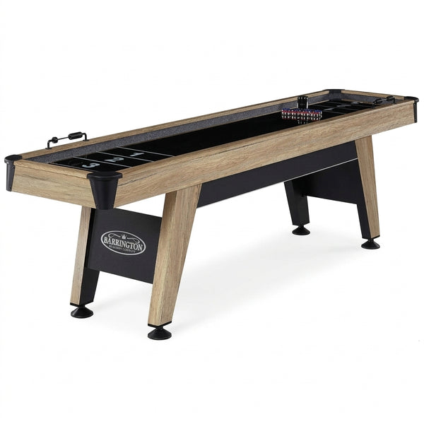 Barrington 9-Foot Shuffleboard Table (Modern Industrial Edition)