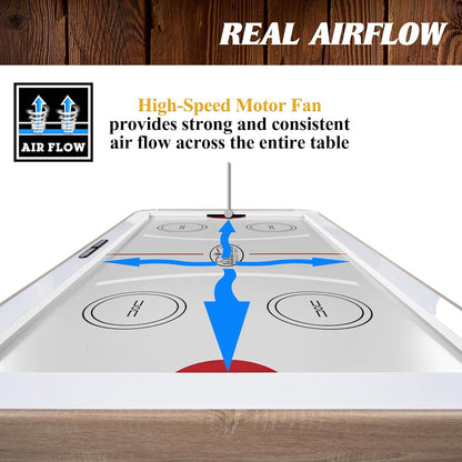 Air Hockey Table with Accessories, Perfect for Family Game Rooms | with Accessories