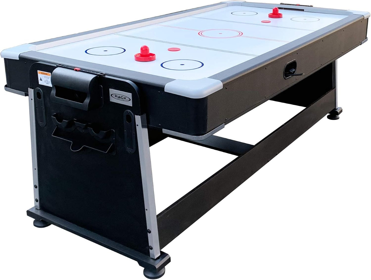 Triad 7-Foot 3-In-1 Multi-Game Swivel Table - Billiards/Pool, Table Tennis & Air Hockey