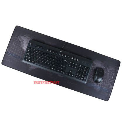 Extended Gaming Mouse Pad Desk Keyboard Mat Large Size 800MM X 300MM 31X12