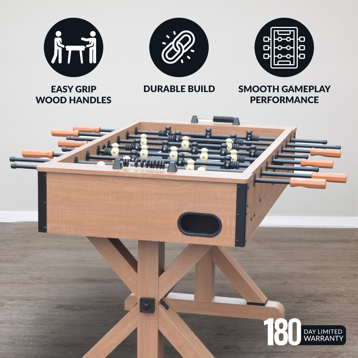 Hathaway Daulton 55-in Foosball Table