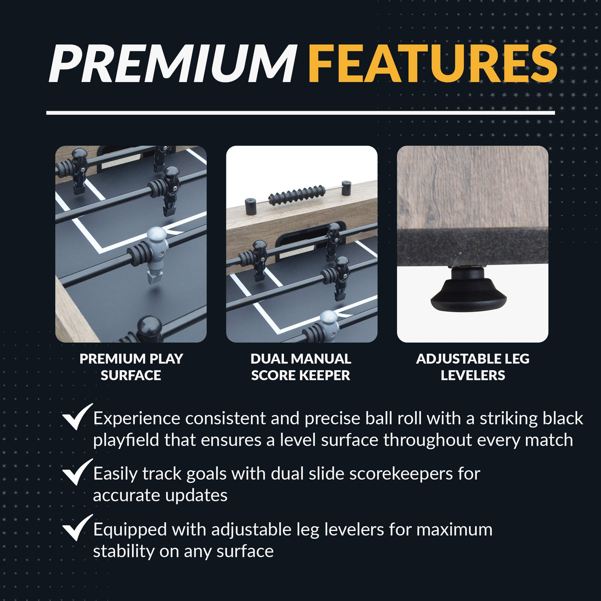Hathaway Braxton 55-in Foosball Table