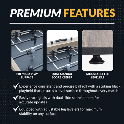 Hathaway Braxton 55-in Foosball Table