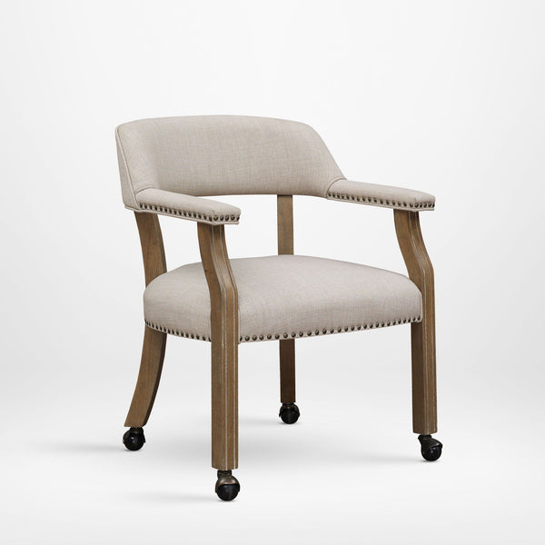 Dining or Game Room Chair with Casters