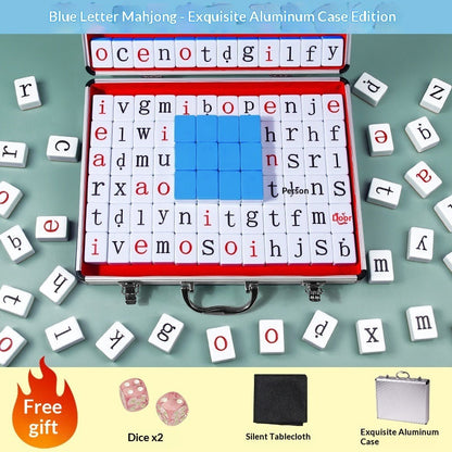 Alphabet Word Spelling Mahjong Puzzle Toy