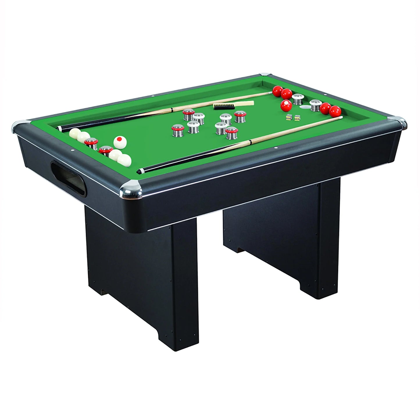 Renegade Slate Bumper Pool Table, 54-In, Green