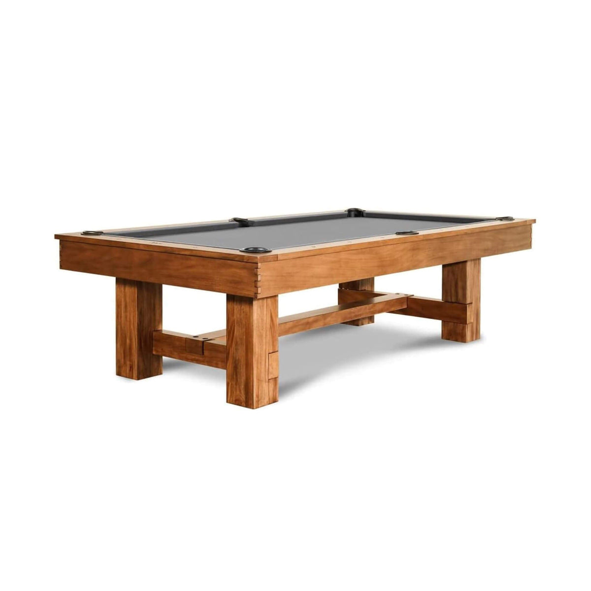 8FT Premium Professional Presli Slate Native Acacia Solid Wood Billiard Pool Table With Custom Table Cloth (SAK90428)