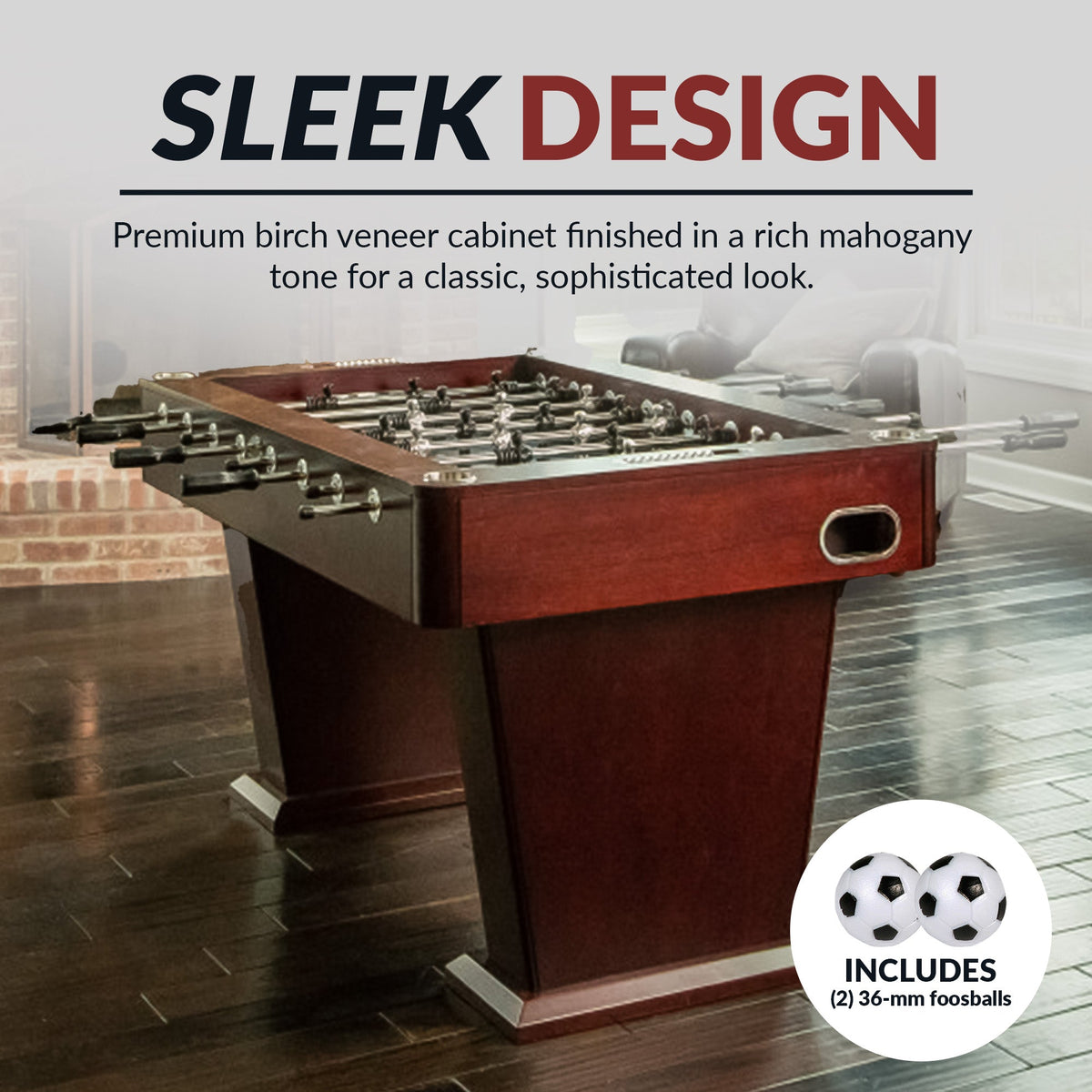 Hathaway Millennium 55-in Foosball Table